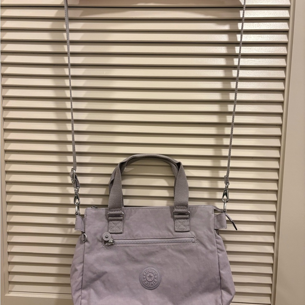 Kipling Women's Light Gray Crossbody Bag